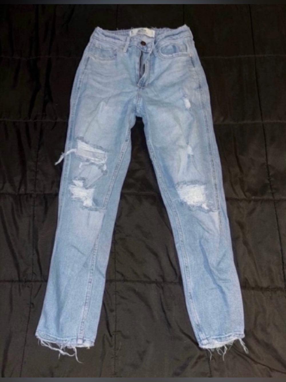 Hollister Light Blue Distressed Women's Jeans